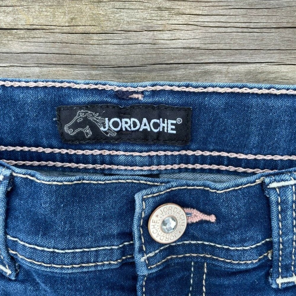 Jordache Girl Shorts Blue Denim Shorts Size 14 - Picture 4 of 11